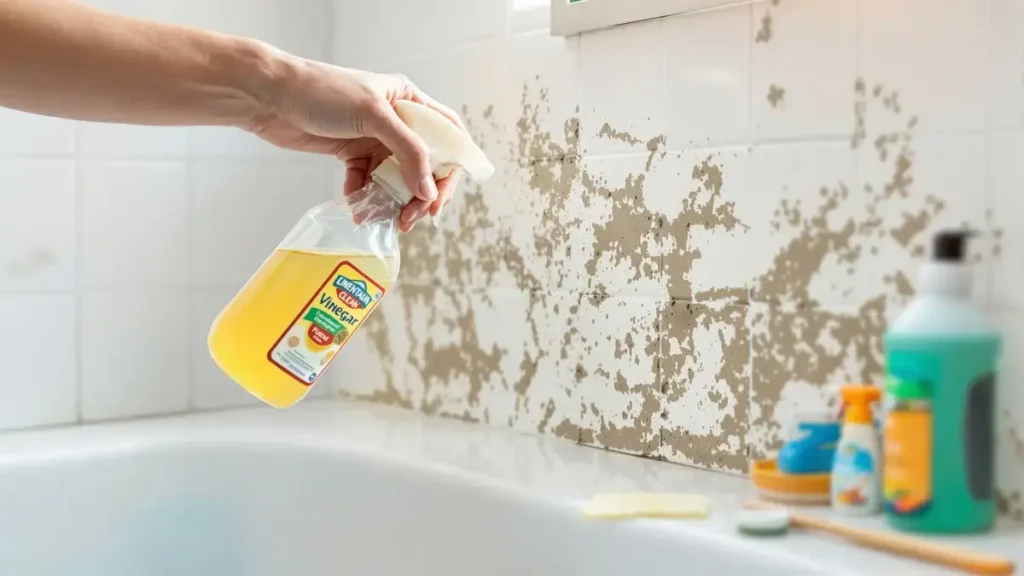 Zo neem je afscheid van schimmel op de voegen van je badkamer in minder dan een minuut